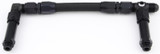 Fragola #6 Fuel Line Kit 9/16-24 Dual Inlet Demon Black 930006-Bl