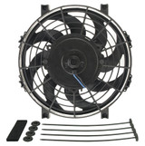 Derale 9In Tornado Electric Fan W/Standard  Mounting Kit 16619