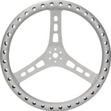 Quickcar Racing Products 15In Steering Wheel L/W Aluminum Raw 68-005