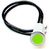Painless Wiring 1/2In Green Dash Light 80210