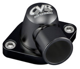 Cvr Performance Thermostat Housing 360-Deg Swivel Black Tsh6Bk