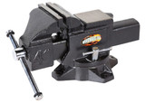 Woodward Fab 4In Cast Iron Bench Vise  Wfv4.0