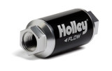 Holley Billet Hp Fuel Filter - 3/8Npt 100-Micron 100Gph 162-551