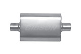 Gibson Exhaust Stainless Steel Muffler 3In Offset/Center Bm0102