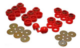 Energy Suspension Body Mount Bushings Jeep Red 2.4107R