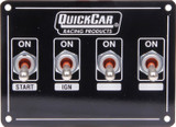 Quickcar Racing Products Ignition Panel Extreme 4 Switch W/ Pigtail 50-740