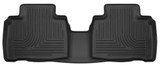 Husky Liners Ford X-Act Contour Floor Liners Rear Black 52501