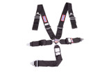 Rjs Safety 5 Pt Harness System Q/R Black Ind Wrap 3In Sub 1034901