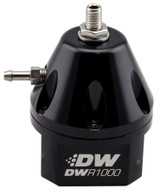 Deatschwerks Fuel Pressure Regulator Adjustable  Black Finish 6-1000-Frb
