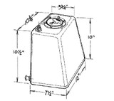 Jaz 3-Gallon Econo Rail Fuel Cell 290-103-01