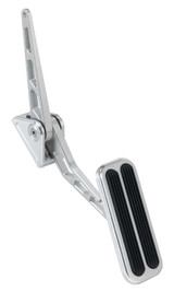 Lokar Billet Gas Pedal W/Rubbr  Bag-6148