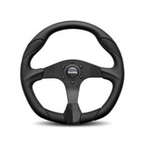 Momo Automotive Accessories Quark Steering Wheel Polyurethane Black Qrk35Bk0B