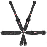 G-Force 6Pt Harness Camlock Black Sfi16.5 Hnr 7601Bk