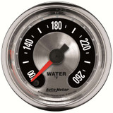 Autometer 2-1/16 A/M Water Temp Gauge 100-260 1255