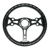 Chassis Engineering 13In Black Alum. Dished Steering Wheel C/E2741