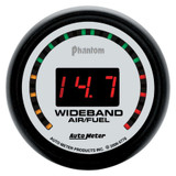 Autometer 2-1/16 Phantom Air/Fuel Ratio Wideband Gauge 5779