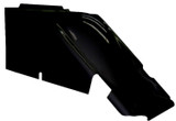 Triple X Race Components 600 Mini Sprint Hood Dual Duct Black 600-Bw-0014Blk