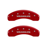 Mgp Caliper Cover 07-   Wrangler Caliper Covers Red 42007Swrgrd