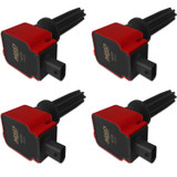 Msd Ignition Coil 4Pk Ford Eco-Boost 2.0L/2.3L Red 82594