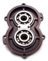 Diversified Machine Billet Alum Rear Cover W/Bearings Black Rrc-1386B