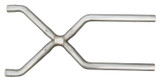 Pypes Performance Exhaust Universal 3.5In X-Pipe Stainless Xva14