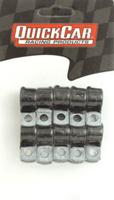 Quickcar Racing Products Alum Line Clamps 1/4In 10Pk 66-850