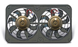 Flex-A-Lite Dual 12-1/8In Lo Profile Pusher Fan W/O Controls 104468