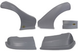 Dominator Racing Products Dominator Late Model Nose Kit Gray 2300-Gry
