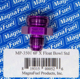 Magnafuel/Magnaflow Fuel Systems #6 Holley Float Bowl Fitting Mp-3501
