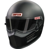 Simpson Safety Helmet Bandit Small Flat Black Sa2020 7200018