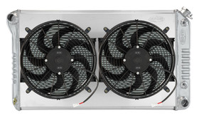 Cold Case Radiators 68-77 A-Body Radiator W/Dual 14In Fan Kit Gma42Ask Cold Case Radiators 68-77 A-Body Radiator W/Dual 14In Fan Kit Gma42Ask