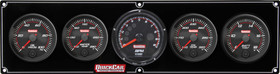 Quickcar Racing Products Redline 4-1 Gauge Panel Op/Wt/Ot/Volt W/Recall 69-4057