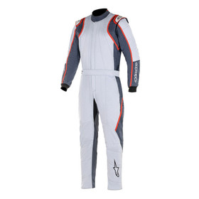 Alpinestars Usa Suit Gp Race V2 Silver / Gray Red X-Large 3355121-1913-60