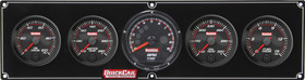 Quickcar Racing Products Redline 4-1 Gauge Panel Op/Wt/Ot/Fp W/Recall Tac 69-4051