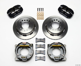 Wilwood 67-72 Gm C10 P/U Rear Brake Kit Black Caliper 140-11385