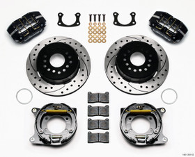 Wilwood P/S Rear Brake Kit New Big Ford Drilled 2.5In 140-13181-D