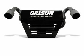 Gibson Exhaust Polaris Utv Dual Exhaust Black Ceramic 98026