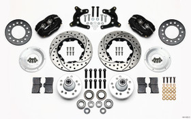 Wilwood Hd Front Brake Kit 62-72 A Body Drum Spindle 140-11022-D