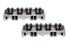 Edelbrock Sbc E-Street Cylinder Heads - 2.02/1.60 S/P 5089