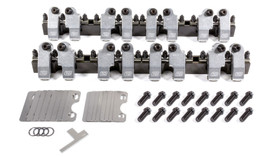 T And D Machine Sbc Shaft Rocker Arm Kit W/Bowtie 18 Deg. Heads 2053-165/160