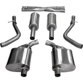 Corsa Performance 15-  Charger 5.7L Xtreme Cat Back Exhaust Kit 14973