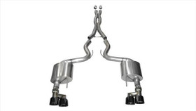 Corsa Performance Exhaust Cat-Back - 3.0In Dual Rear Exit 14335Blk