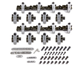 T And D Machine Bbc Shaft Rocker Arm Kit W/Brodix Sr20 Heads 3142-180/180