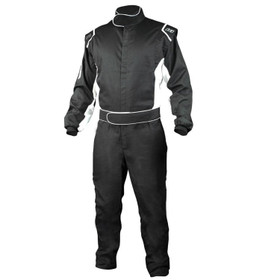 K1 Racegear Suit Challenger Black 5-XS SFI 3.2A/1 20-CHL-NW-5XS