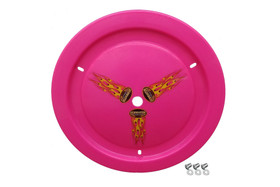 Dominator Racing Products Wheel Cover Dzus-On Pink Real Style 1006-D-PK