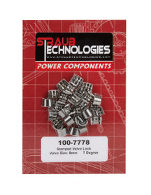 Straub Technologies Inc. Valve Locks 7-Deg 8mm Stamped Steel 16pk 100-7778
