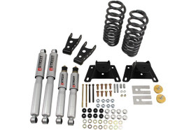 Bell Tech Lowering Kit 87-96 Ford F150 Std Cab 2in F/4in R 924SP