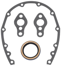 Edelbrock Sbc Timing Cover Gasket  And Oil Seal Kit 6997