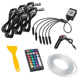 Oracle Lighting Led Fiber Optic Interior Light Kit 6 Pieces 4233-333-6