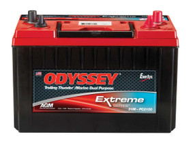 Odyssey Battery Battery 1150Cca/1370Ca Dual Sae/ 3/8In Stud 0790-2550